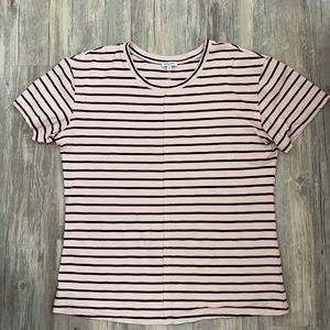 Splendid Maternity Striped T Shirt Top